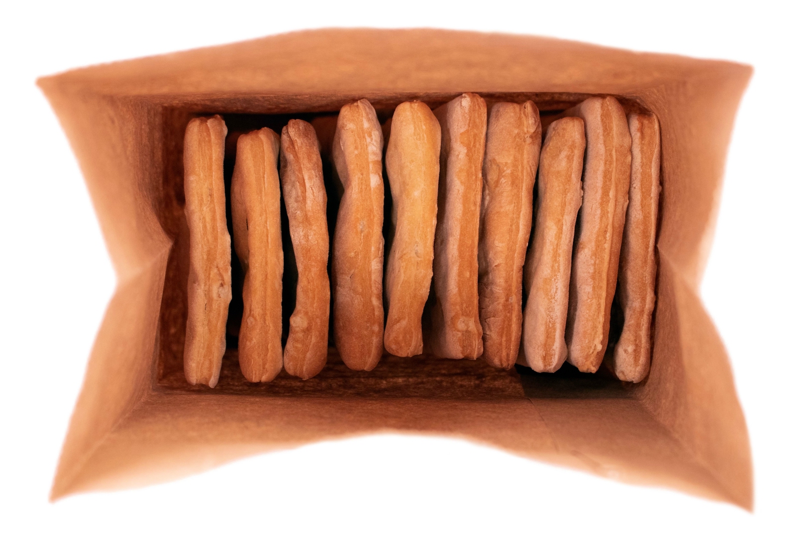 Packable, stackable, but most of all hard tackable. Includes ten bars.