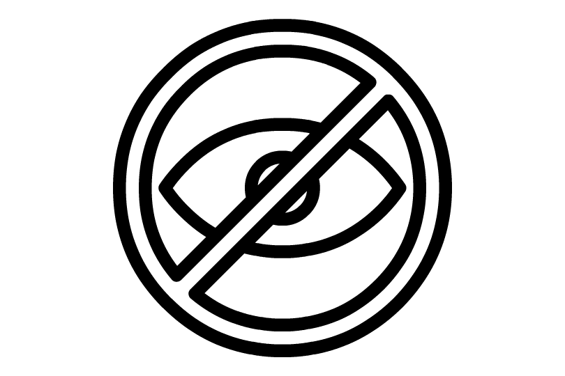 Alt text for We take your privacy seriously. Like weirdly seriously. It's almost suspicious. But we do it for us, not for you.